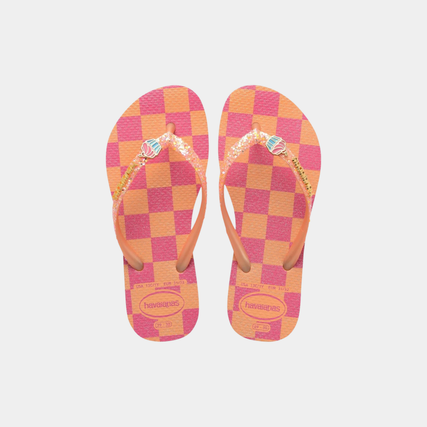 כפכפי HAVAIANAS לילדות – דגם Kids Slim Glitter Trendy