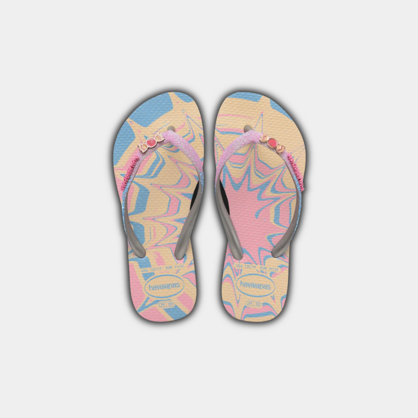 כפכפים לילדות – Havaianas Slim Glitter II