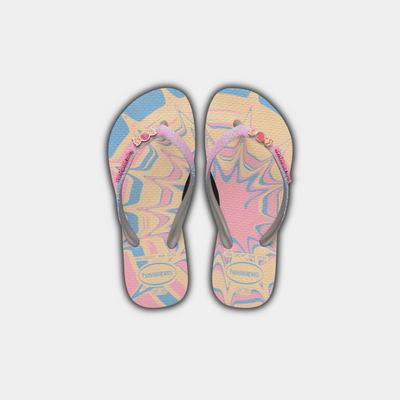 כפכפים לילדות – Havaianas Slim Glitter II