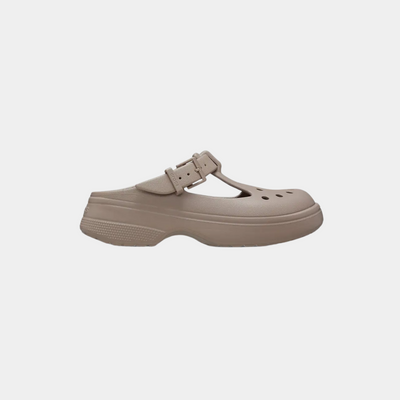 Crocs Classic Mary Jane Clog - כפכפי קרוקס לנשים מרי ג'ין בצבע טאופ