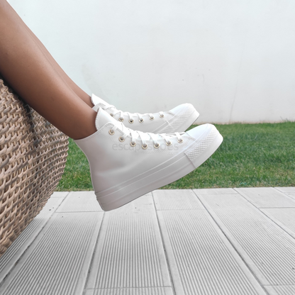 נעלי אולסטאר CTAS LIFT HI VINTAGE - נשים