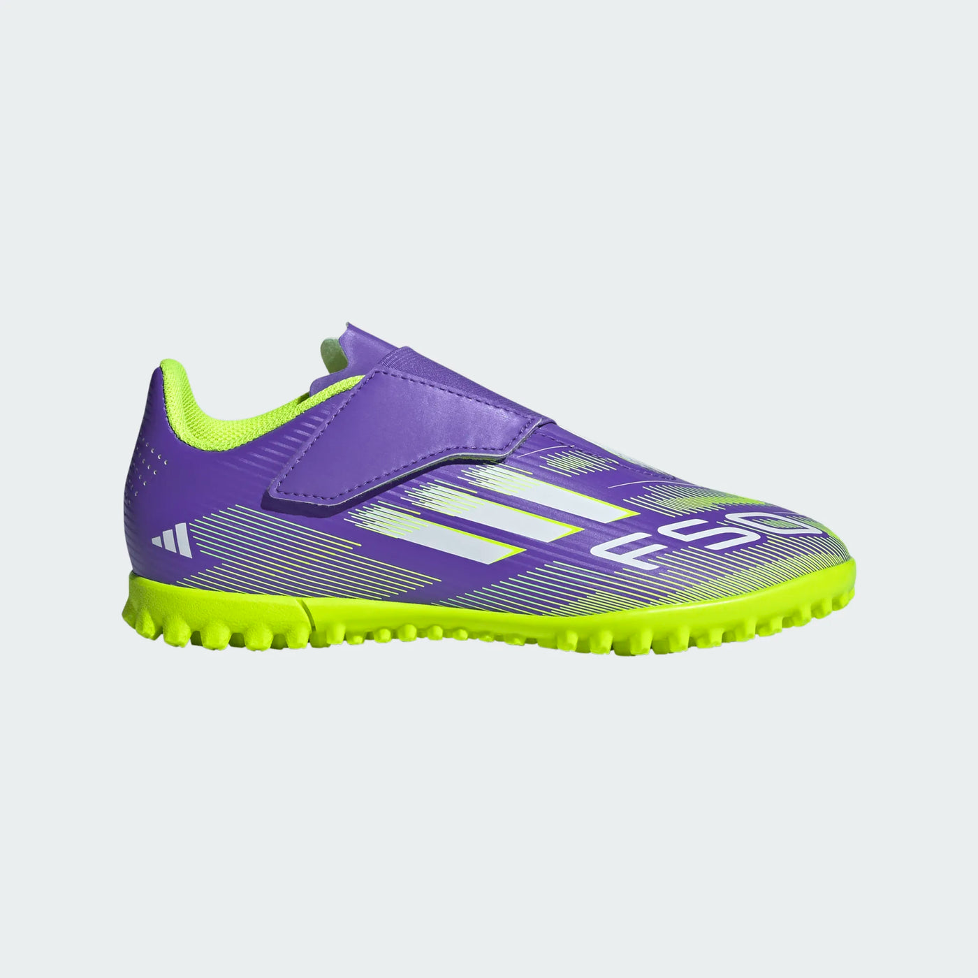 נעלי כדורגל לילדים F50 Club Hook-and-Loop Turf