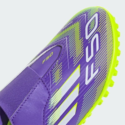 נעלי כדורגל לילדים F50 Club Hook-and-Loop Turf