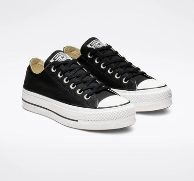נעלי אולסטאר נשים PLATFORM CANVAS LOW TOP