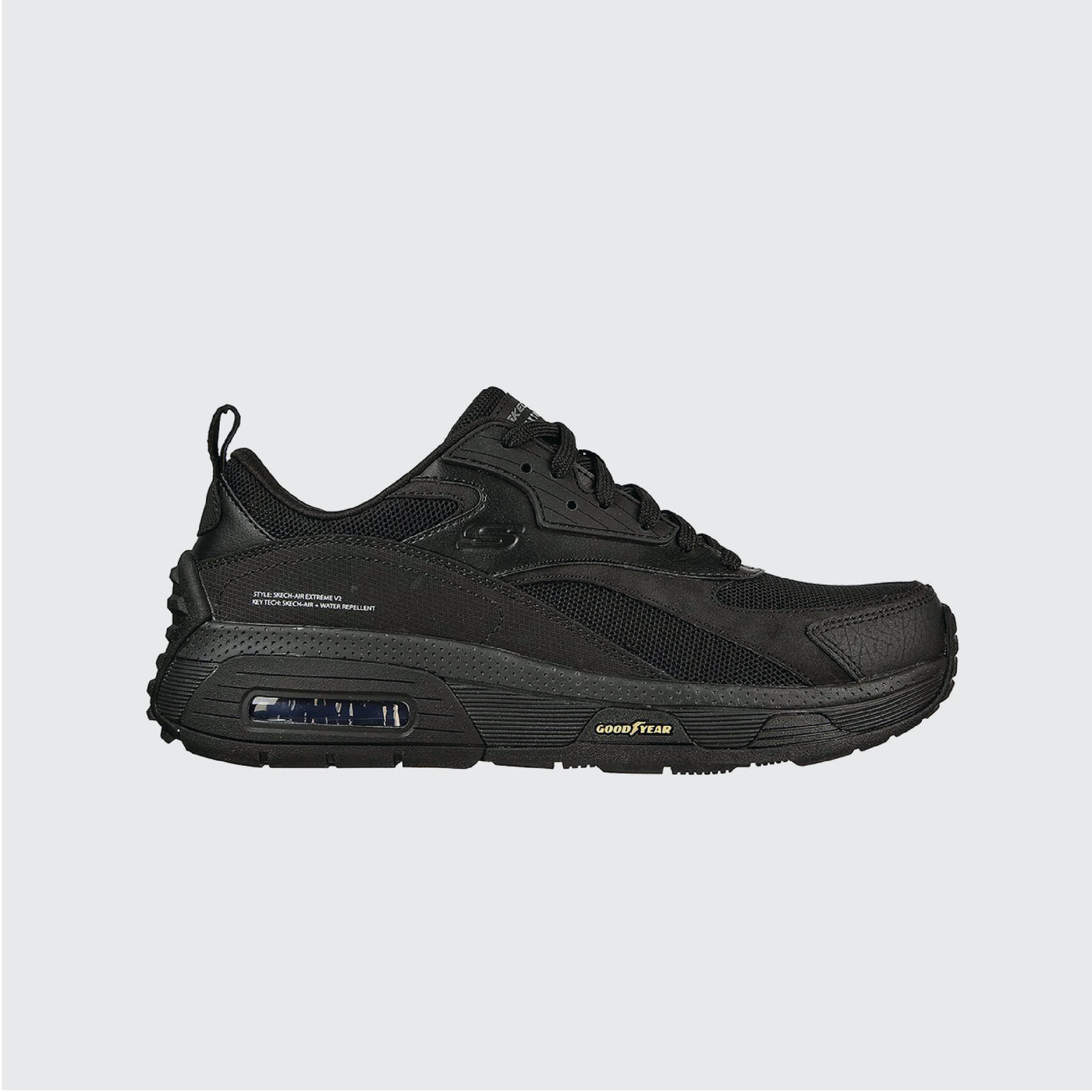 נעלי הליכה גברים Goodyear Rubber Leather