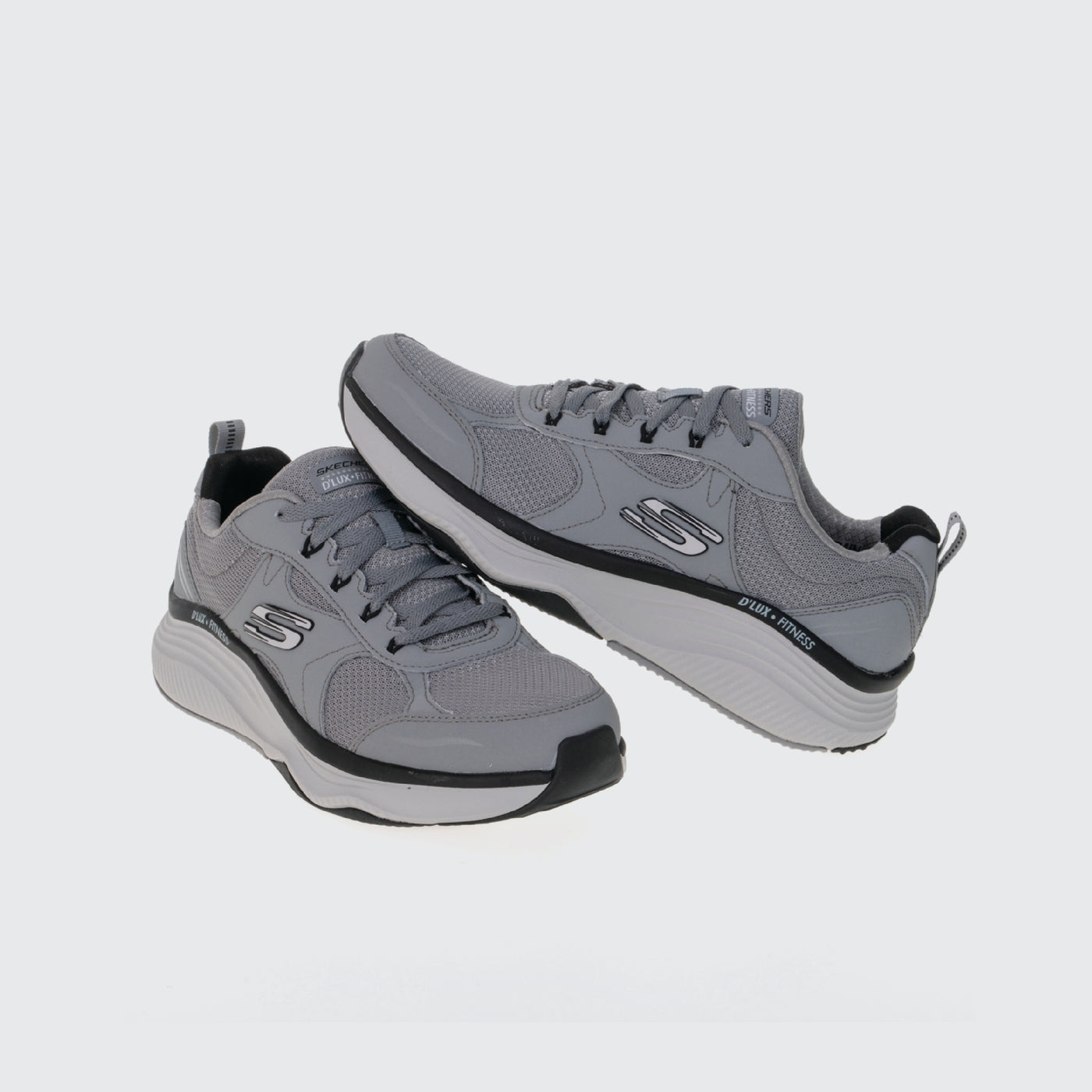 נעלי הליכה גברים Relaxed Fit Leath Overlay LaceUp